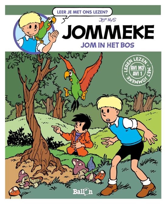 Jommeke AVI 0 - Jom in het bos