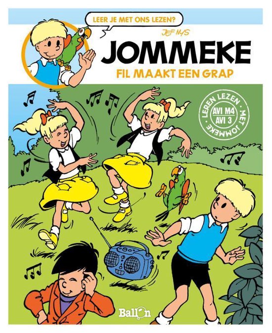 Jommeke AVI 0 - Fil maakt een grap