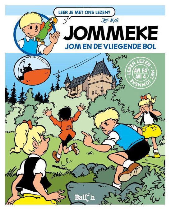 Jommeke AVI 1 - Jom en de vliegende bol (avi E4)