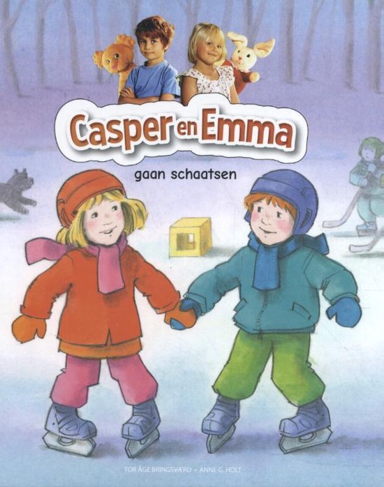 Casper en Emma gaan schaatsen