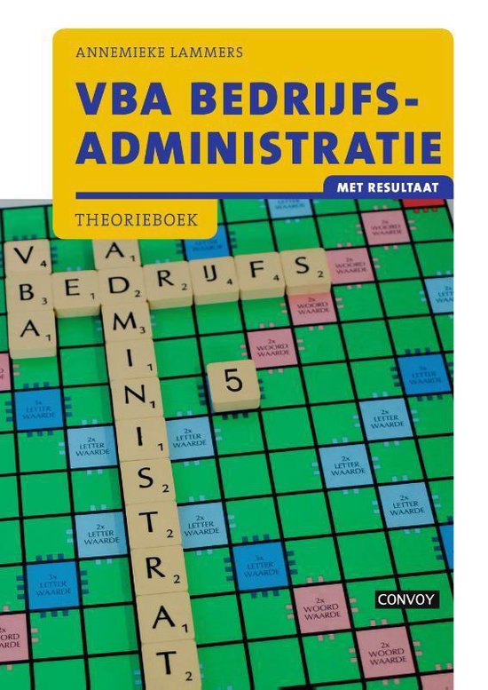 VBA Bedrijfsadministratie met resultaat Theorieboek