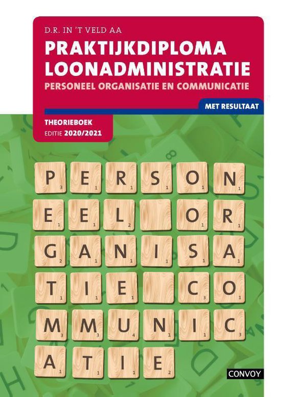 Praktijkdiploma loonadministratie 2020-2021 Theorieboek