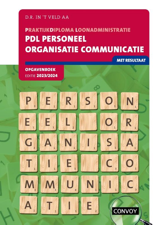 Personeel organisatie communicatie 2023/2024 Opgavenboek