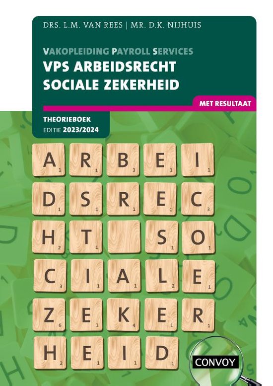 VPS Arbeidsrecht sociale zekerheid 2023/2024 Theorieboek