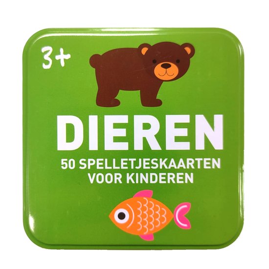 Early learning spelletjesblik kids los - Dieren