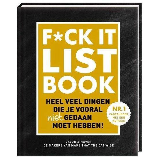 FCK-it list book