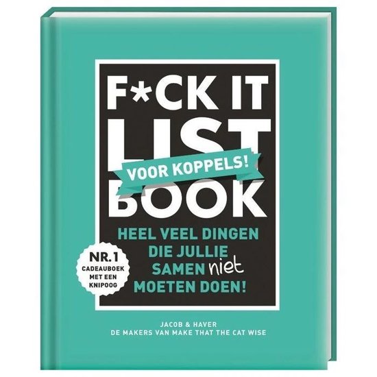 FCK-it list book voor koppels