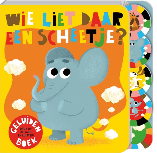 Wie liet daar een scheetje?