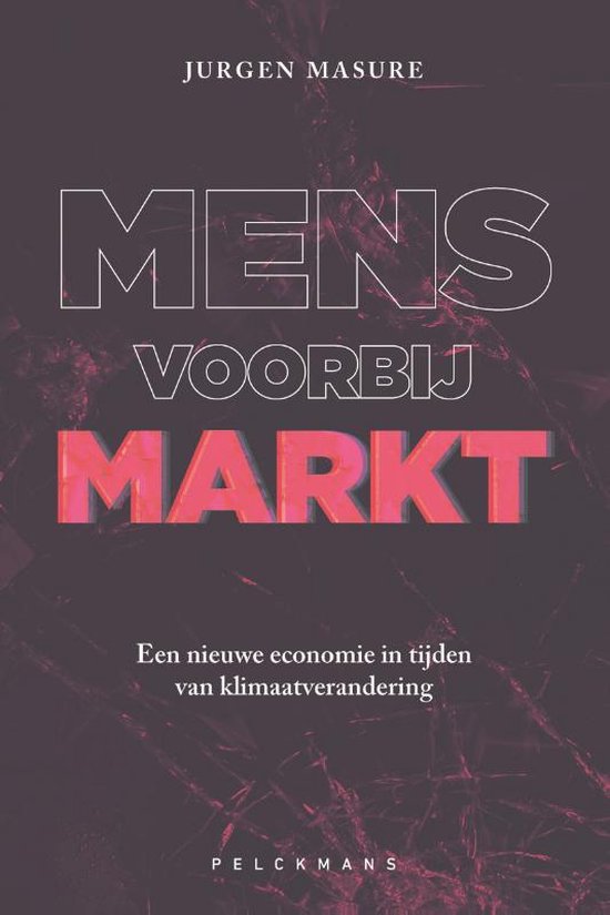 Mens voorbij markt