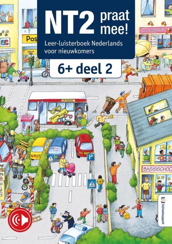 NT2, praat mee! - Leer-luisterboek 6+, deel 2