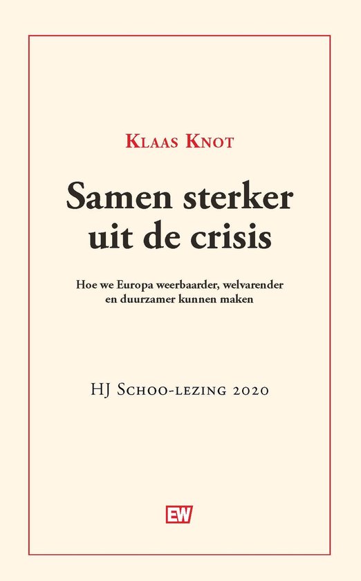 Samen sterker uit de crisis