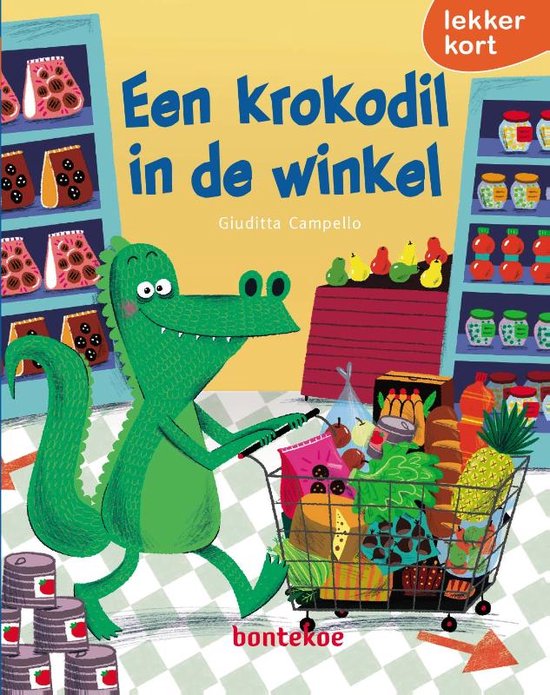 Lekker kort! - Een krokodil in de winkel