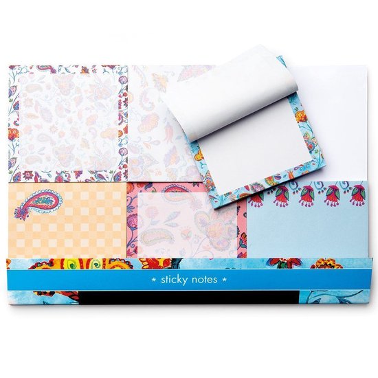 Sticky notes 6-pack  Flowers