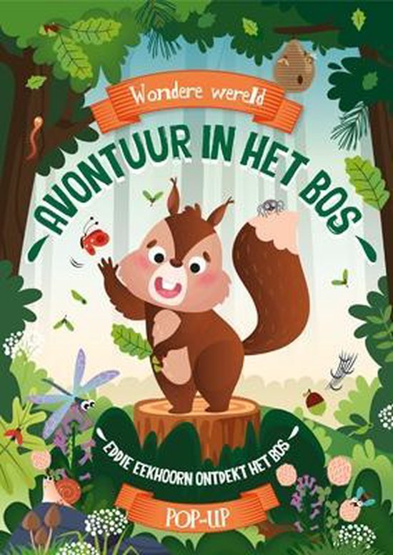 Pop-up 2 -   Wondere wereld pop-up - Avontuur in het bos