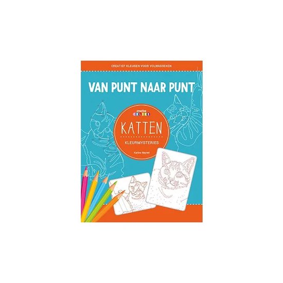 Creative colors - Van punt naar punt - katten