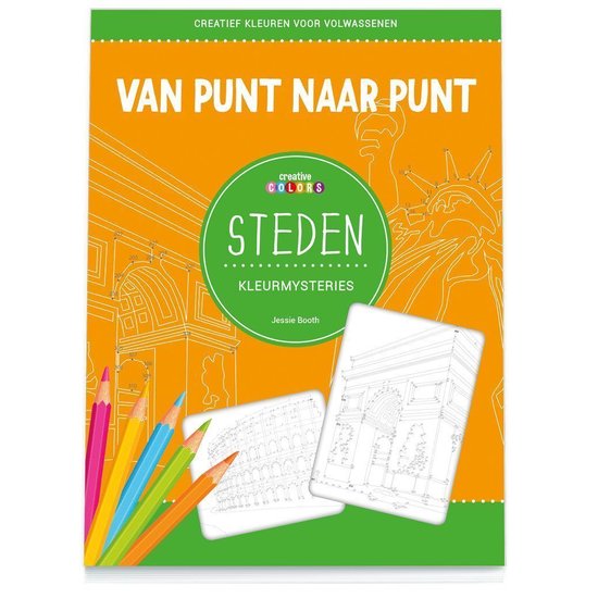 Creative colors - Van punt naar punt - steden