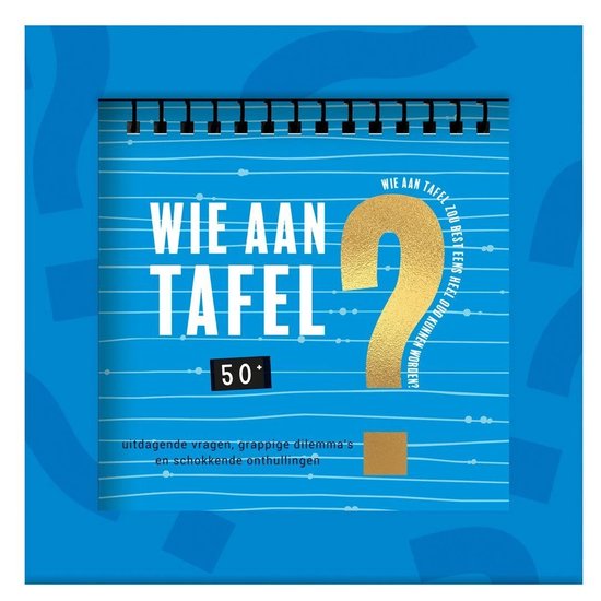 Wie aan tafel? - Wie aan tafel? 50+