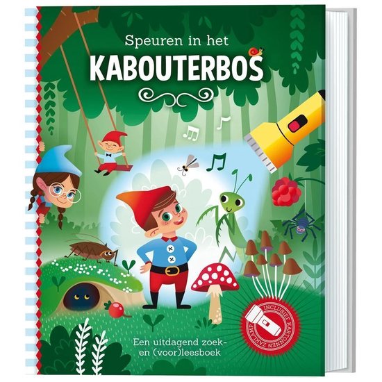 Speuren/zaklamp - Speuren in het kabouterbos