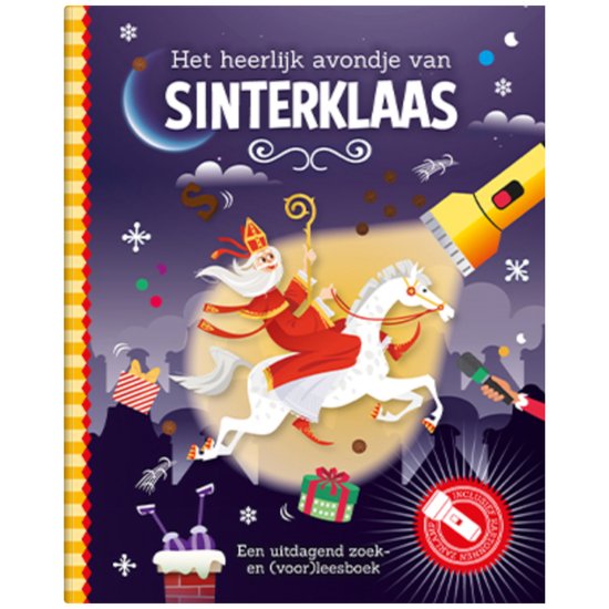 Speuren/zaklamp - Het heerlijk avondje van Sinterklaas