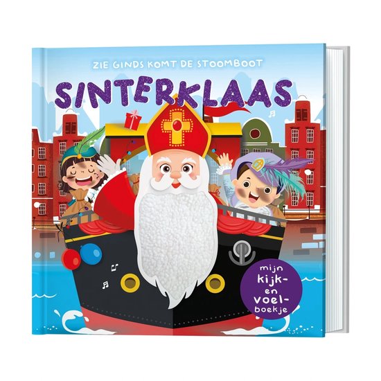 Mijn kijk- en voelboekje - Sinterklaas