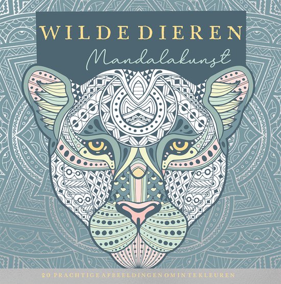 Wilde dieren - mandalakunst