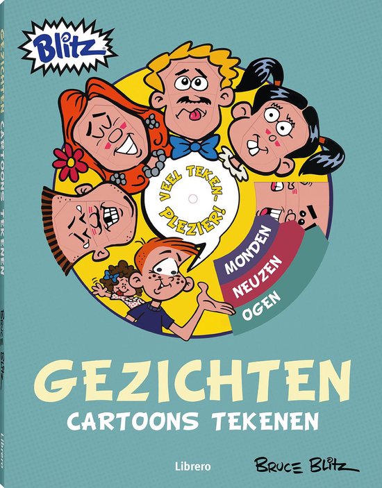 gezichten cartoons tekenen