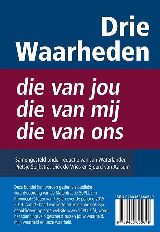 Drie waarheden/Trije wierheden