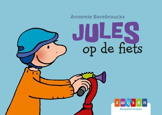 Jules kartonboekje 25 - Jules op de fiets