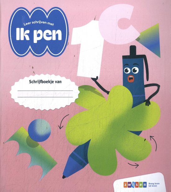 Leer schrijven met Ik Pen 1c Schrijfboekje