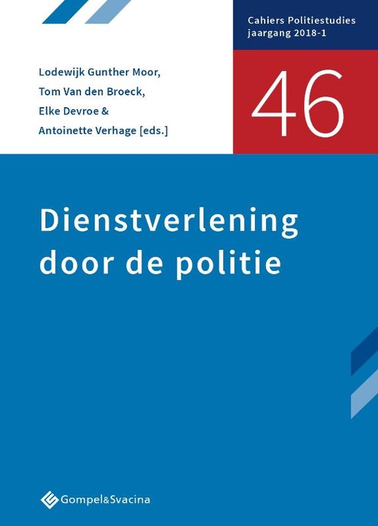 Cahiers Politiestudies 46 -   Dienstverlening door de politie