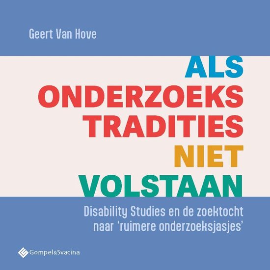 Als onderzoekstradities niet volstaan