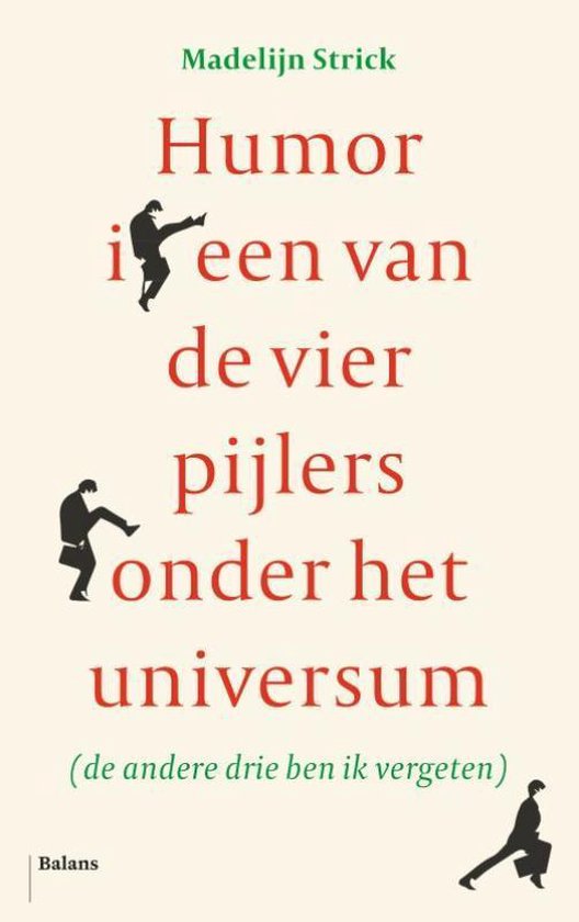 Humor is een van de vier pijlers onder het universum