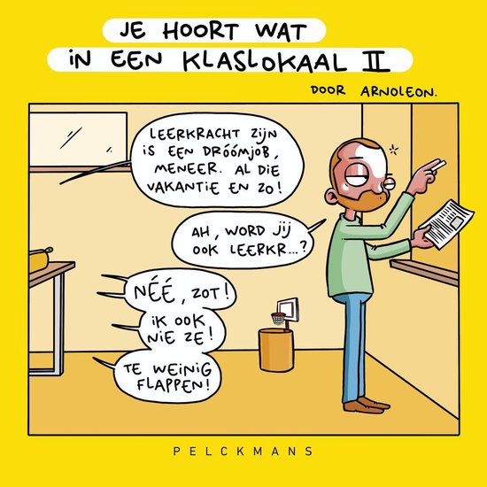 Je hoort wat in een klaslokaal 2