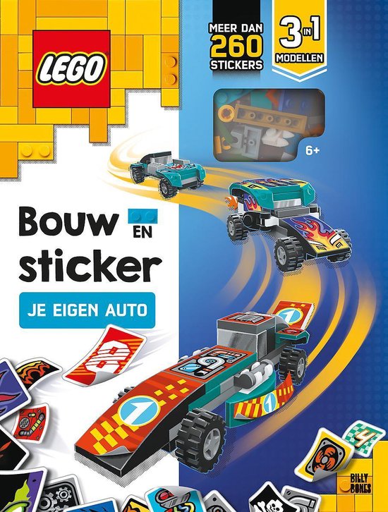 LEGO - Bouw en sticker je eigen auto