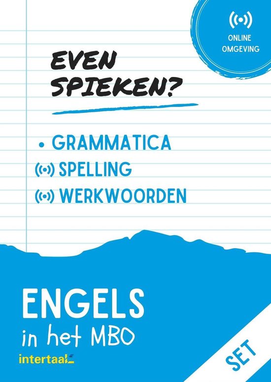 Even Spieken - Engels in het MBO (set)