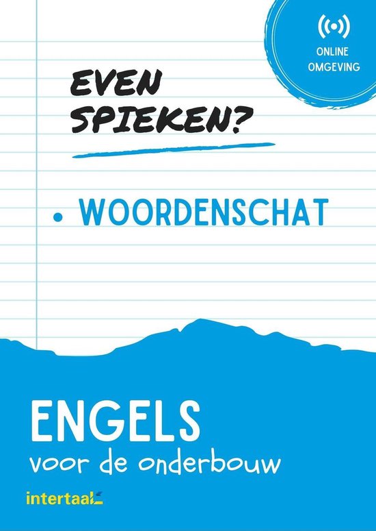 Even Spieken - Woordenschat Engels voor de onderbouw