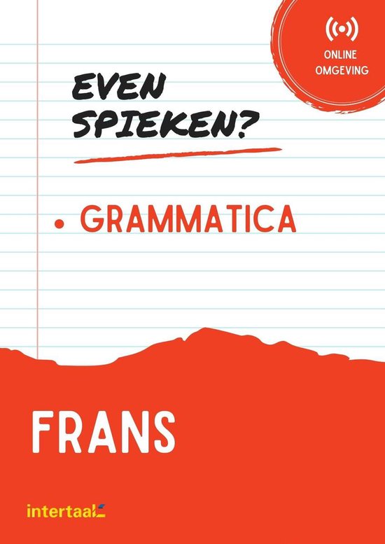 Even Spieken - Frans grammatica