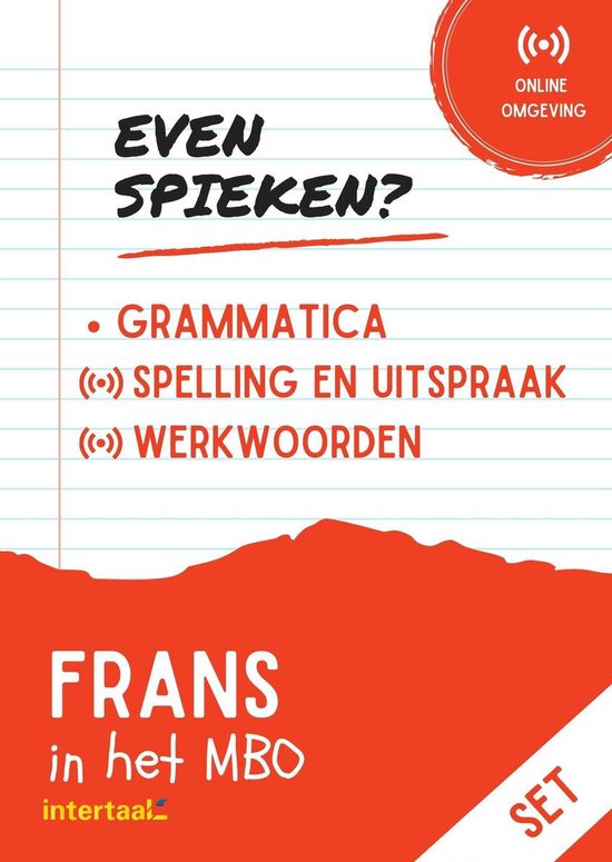 Even Spieken - Frans in het MBO (set)