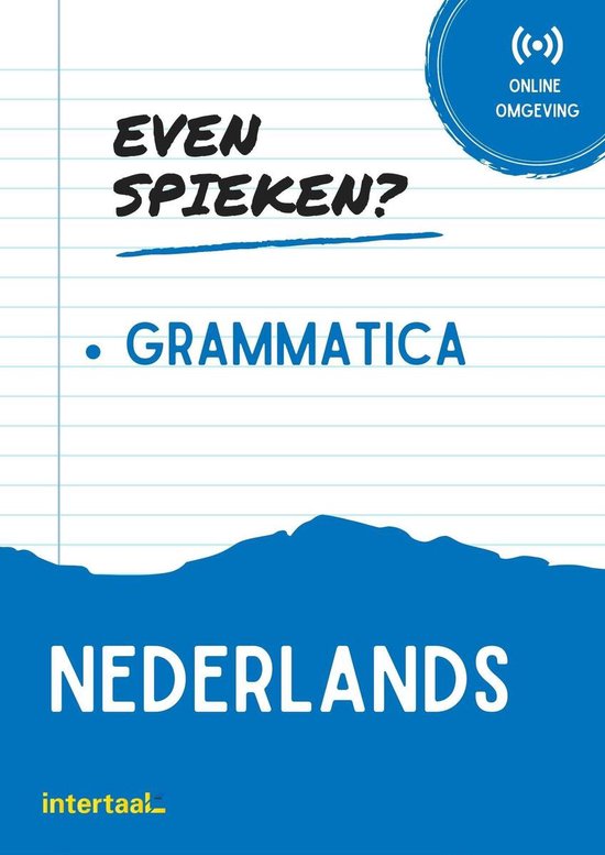 Even Spieken - Nederlands grammatica