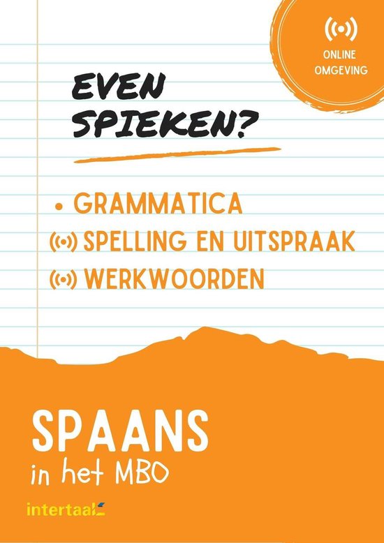 Even Spieken - Spaans in het MBO (set)