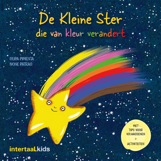 De kleine ster die van kleur verandert