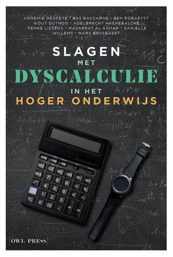 Slagen met dyscalculie in het hoger onderwijs