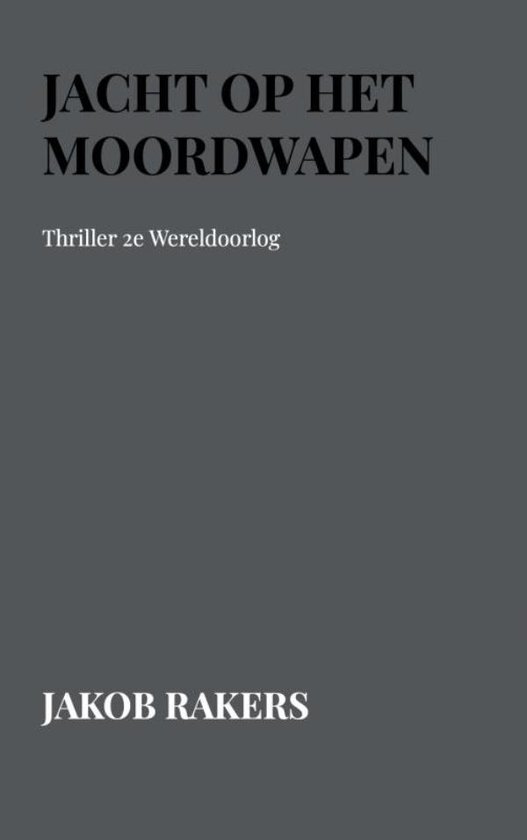 Jacht op het Moordwapen