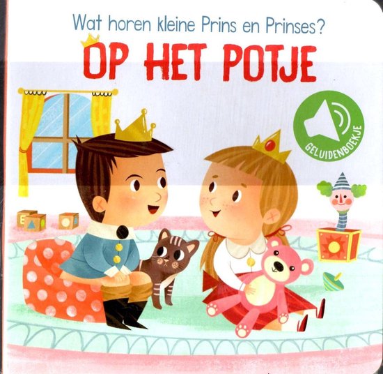 Kleine prins & prinses - op het potje