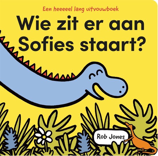 Een heeeeel lang uitvouwboek 2 - Wie zit er aan Sofies staart?