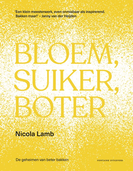 Bloem, suiker, boter