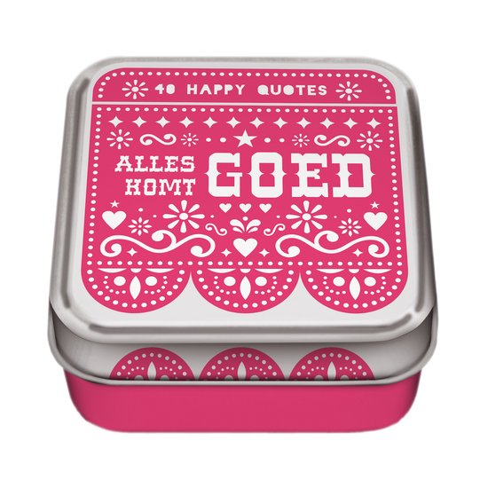 Happy quotes - Alles komt goed