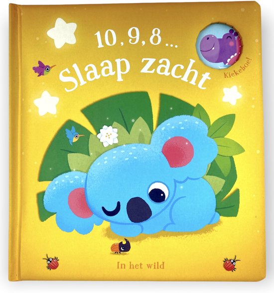 Boek - Kinderen - Verhaaltje - 10, 9, 8... Slaap zachtBoek