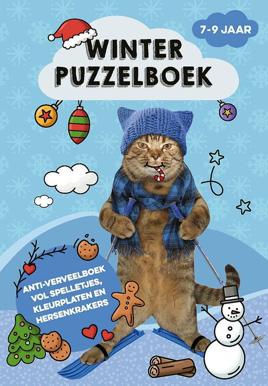 Winterpuzzelboek