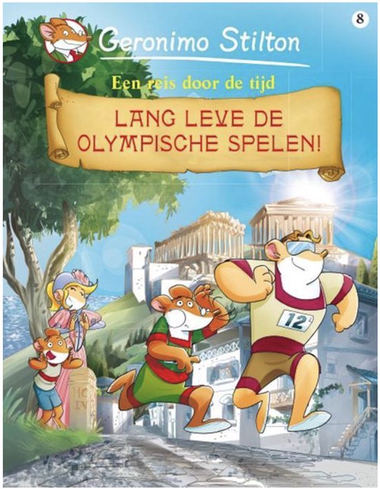 Geronimo Stilton strip - Lang leve de Olympische Spelen